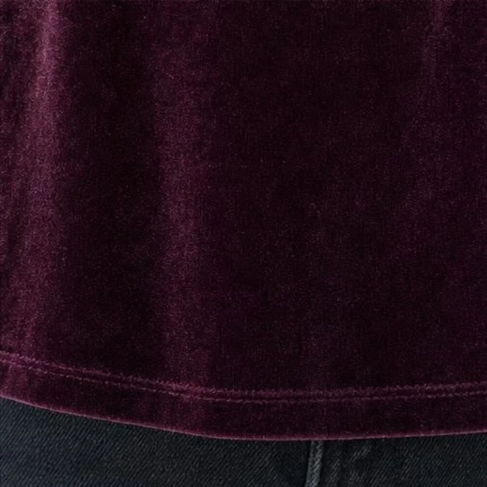 Charcoal Puff Sleeve Top